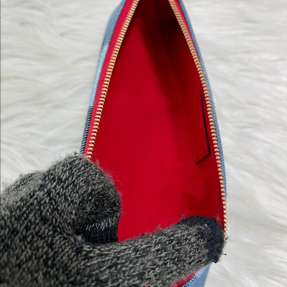 Elizabeth Denim Makeup/Pencil Pouch - Picture 6 of 10